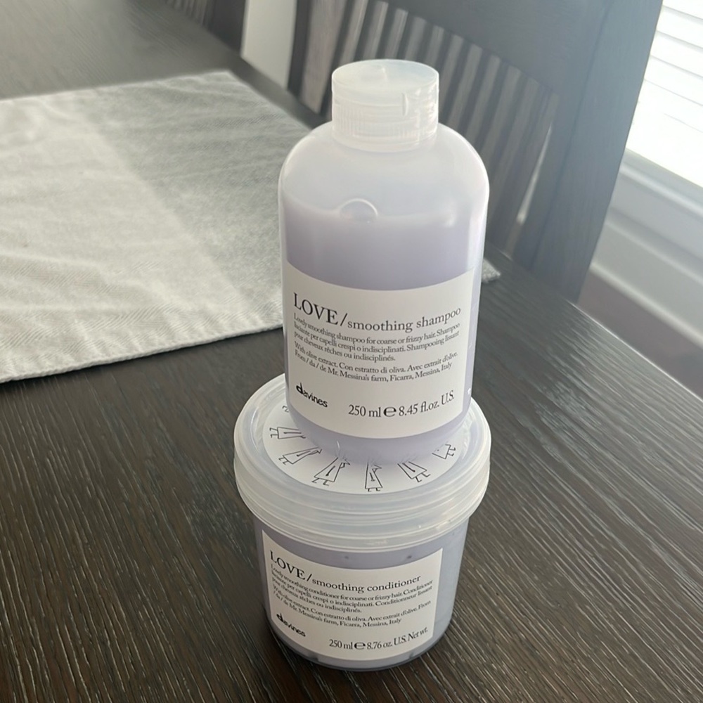 Davines Smoothing Shampoo and Conditioner